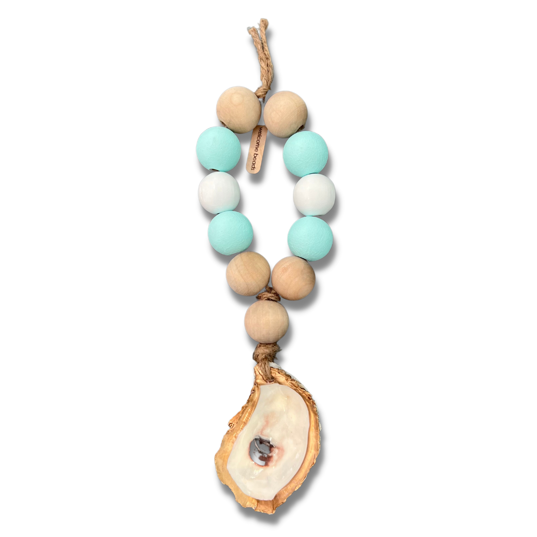 Driftwood | White Marbled and Turquoise